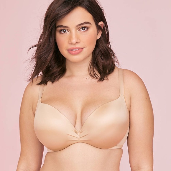 cacique max boost plunge bra